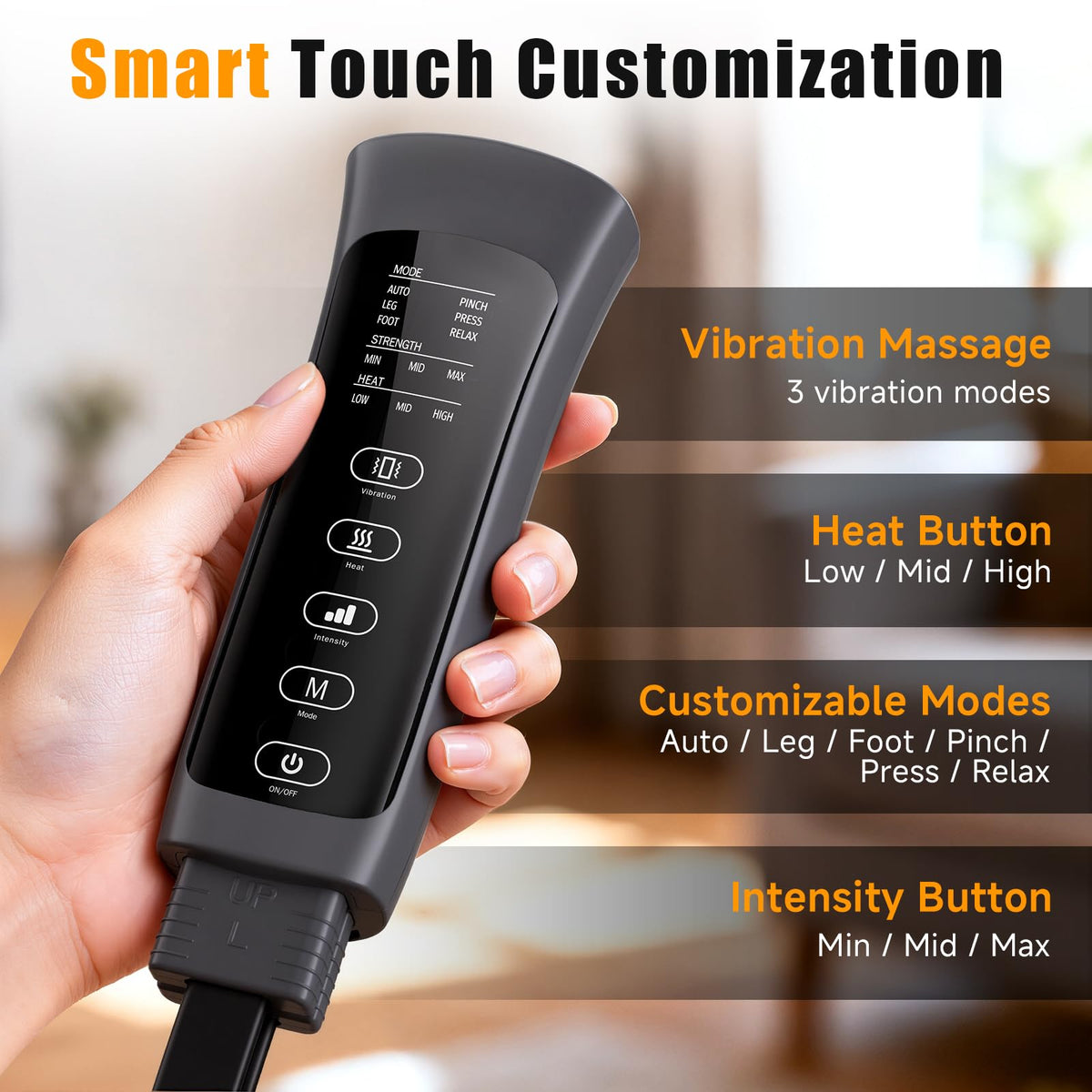 Leg Compression Massager with Heat K991585