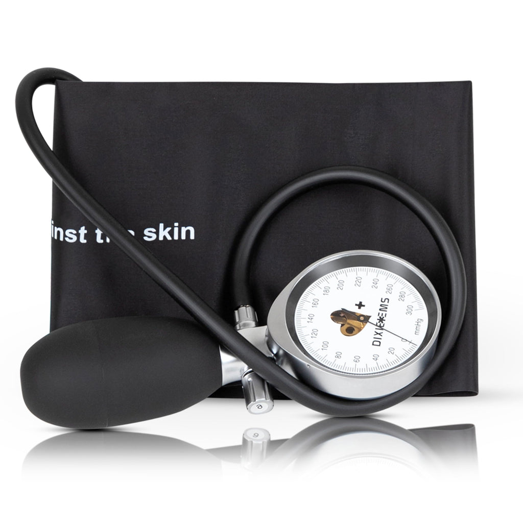 Black Aneroid Sphygmomanometer Blood Pressure Cuff A82026