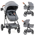 2 in 1 Convertible Baby Stroller with Reversible Seat J884283