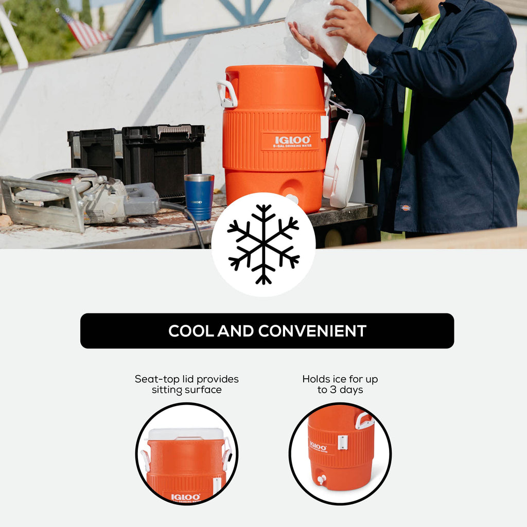 5 Gallon Insulated Portable Beverage Dispenser K408