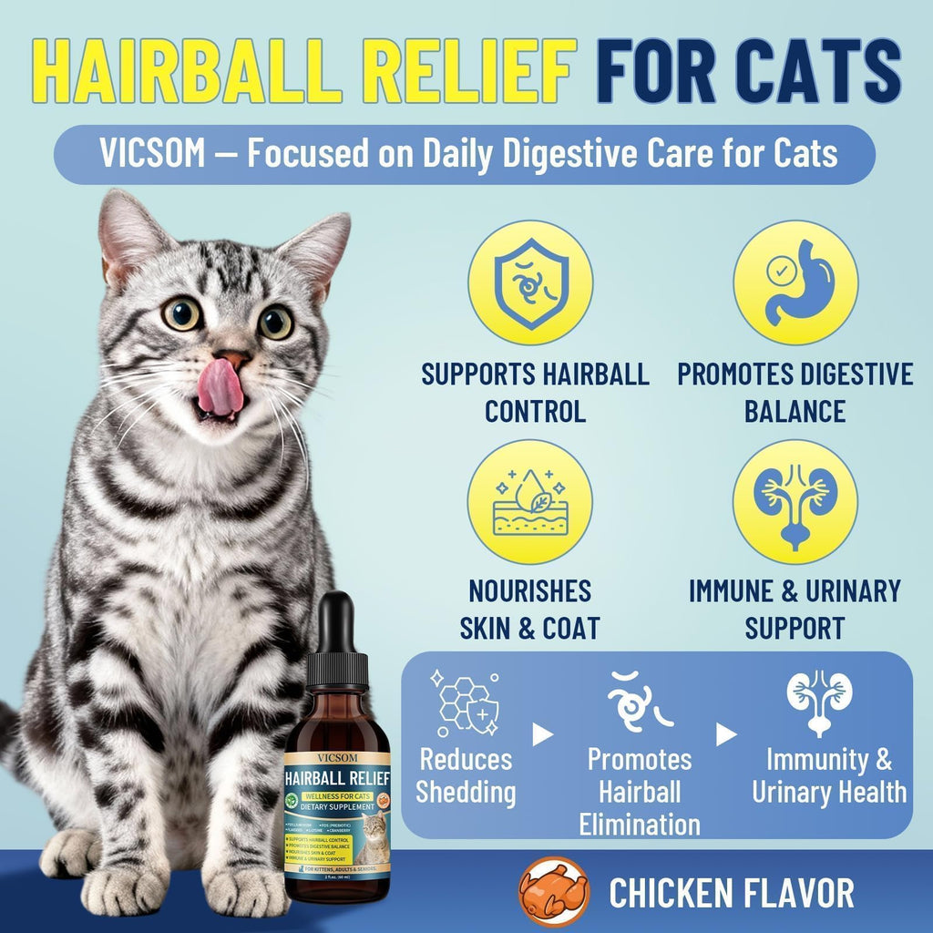 Cat Hairball Remedy Drops 2 Fl Oz S386444