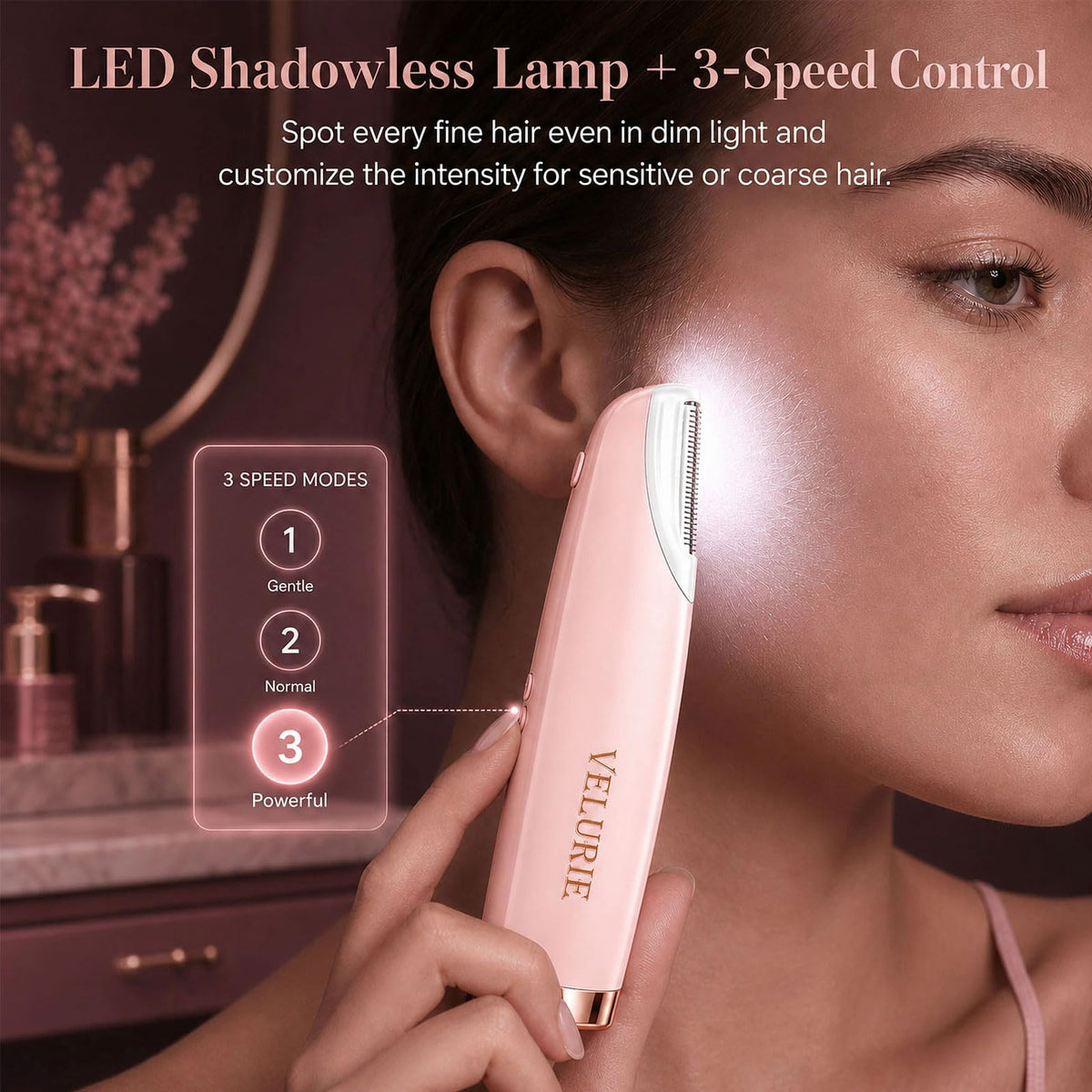 Pink Dermaplane Razor D586636