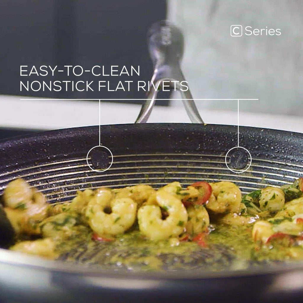 Stainless Steel Nonstick 12 Piece Cookware Set P1278