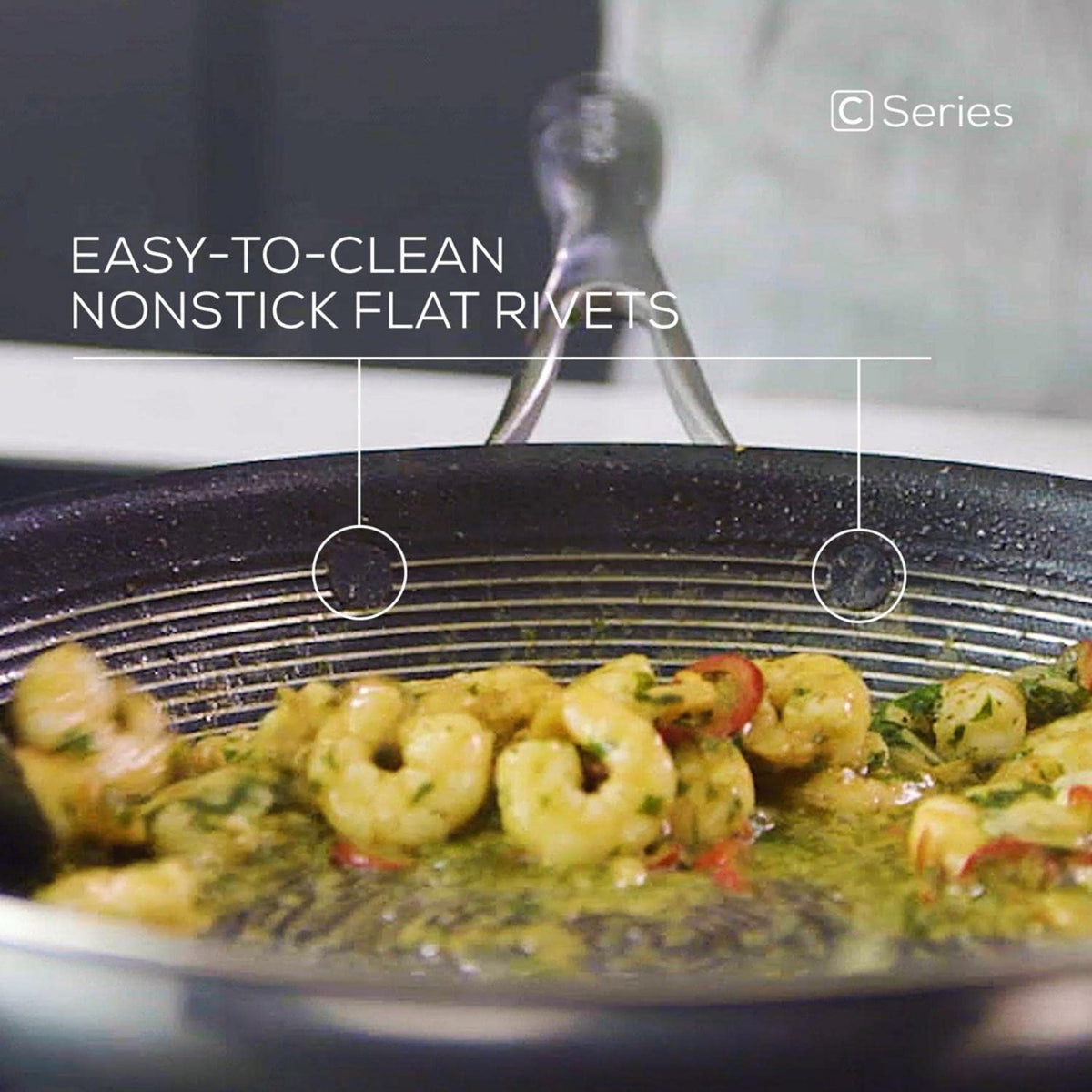 Stainless Steel Nonstick 12 Piece Cookware Set P1278