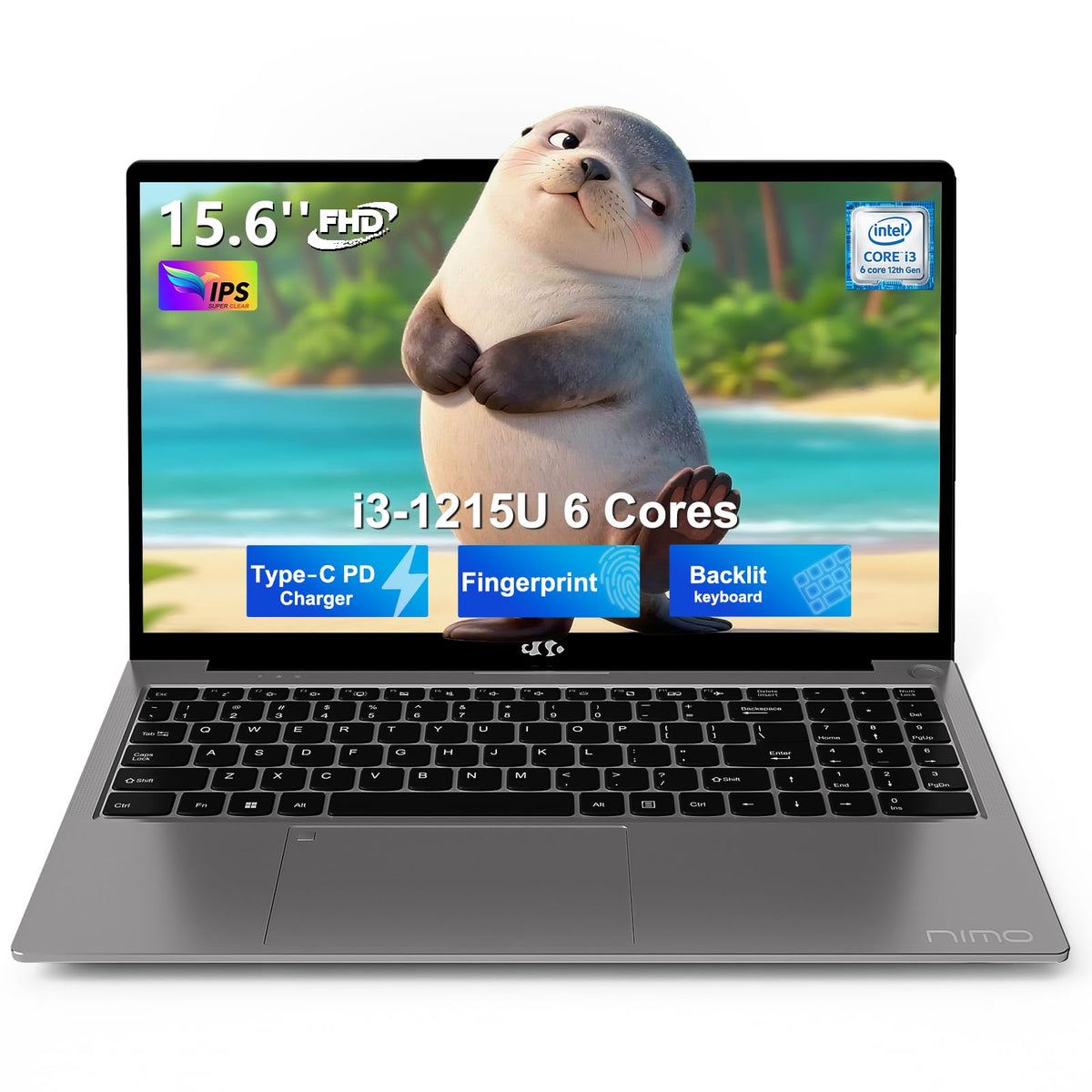 15.6" FHD IPS Laptop J6490