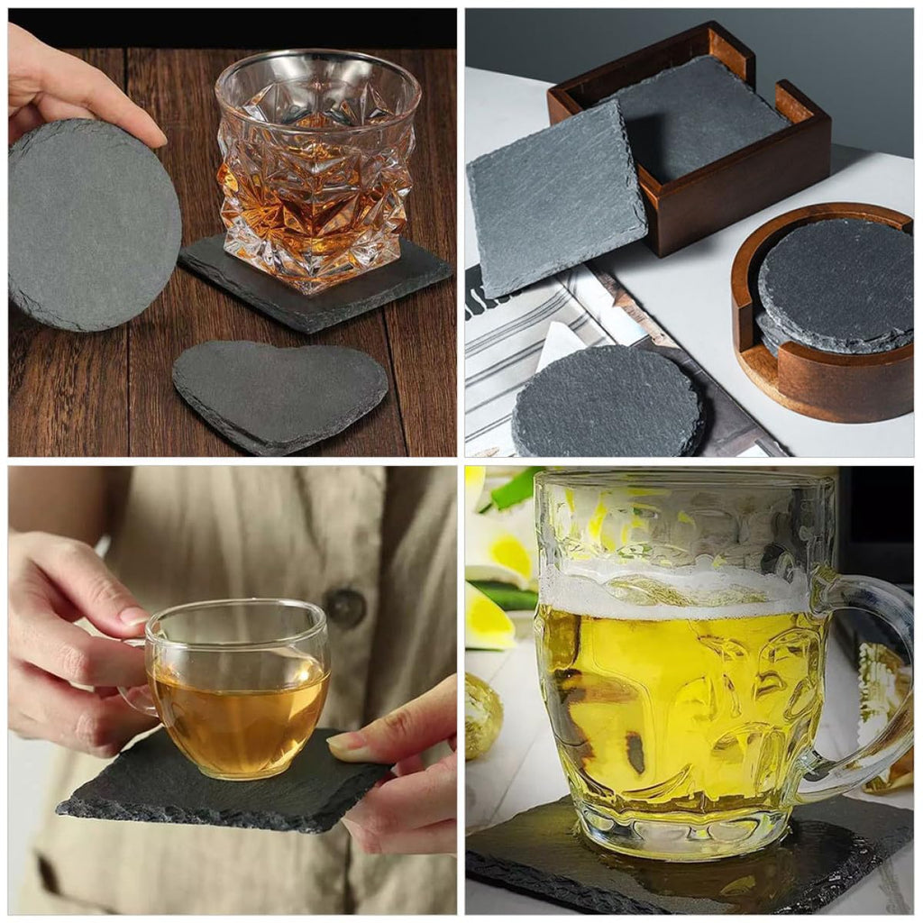 Natural Rock Coaster Set F653