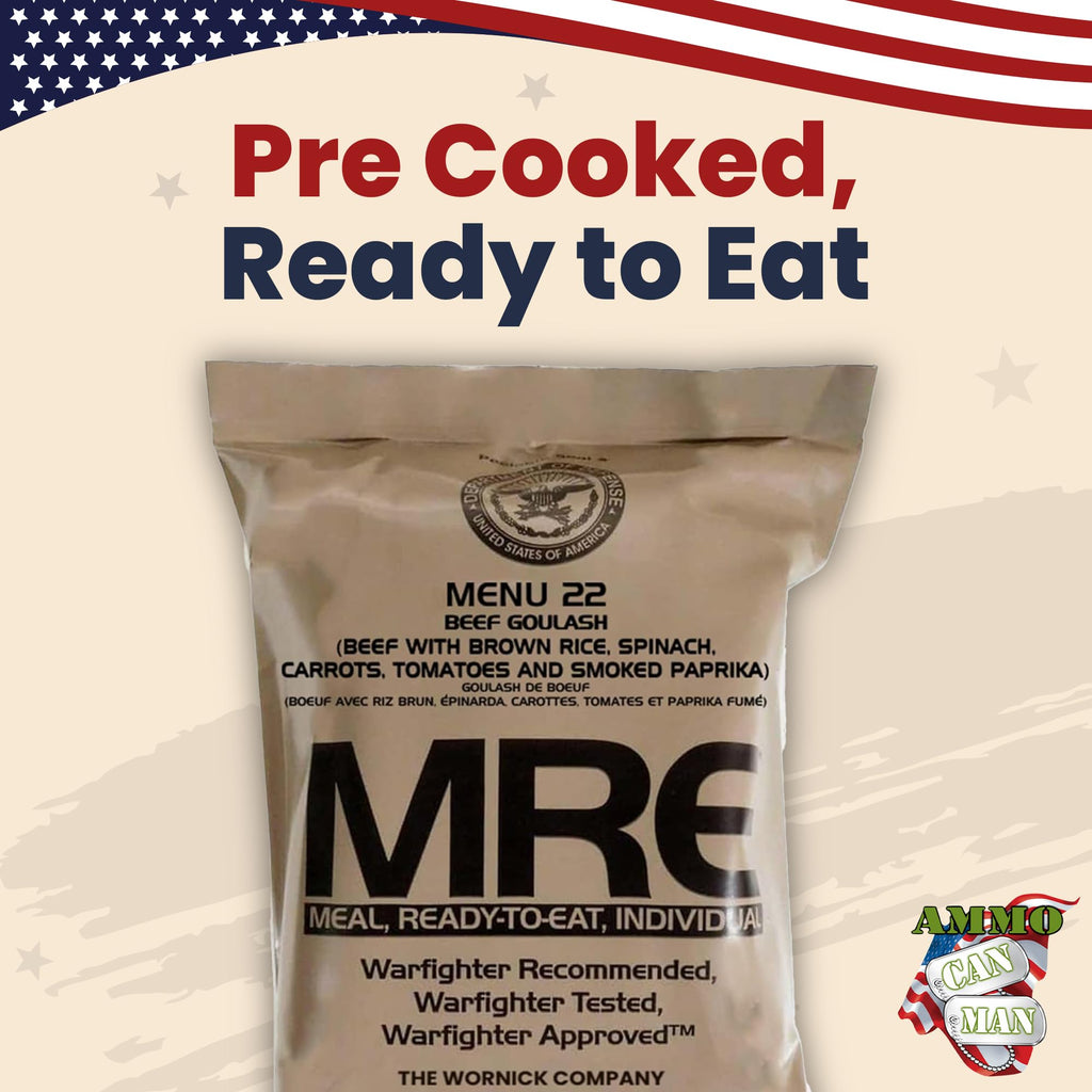 Military Surplus MRE Box Q58860