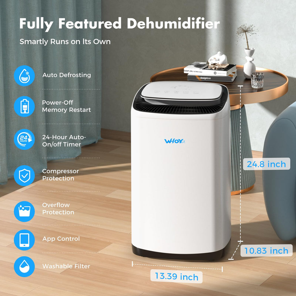 80 Pint Dehumidifier with Drain Hose K8239