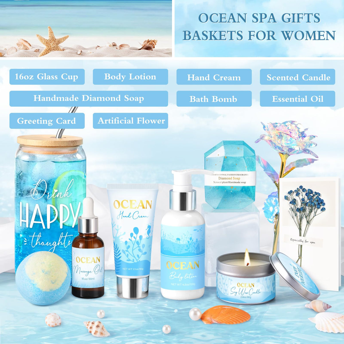 Spa Gift Baskets Bath and Body Gift Set U73283