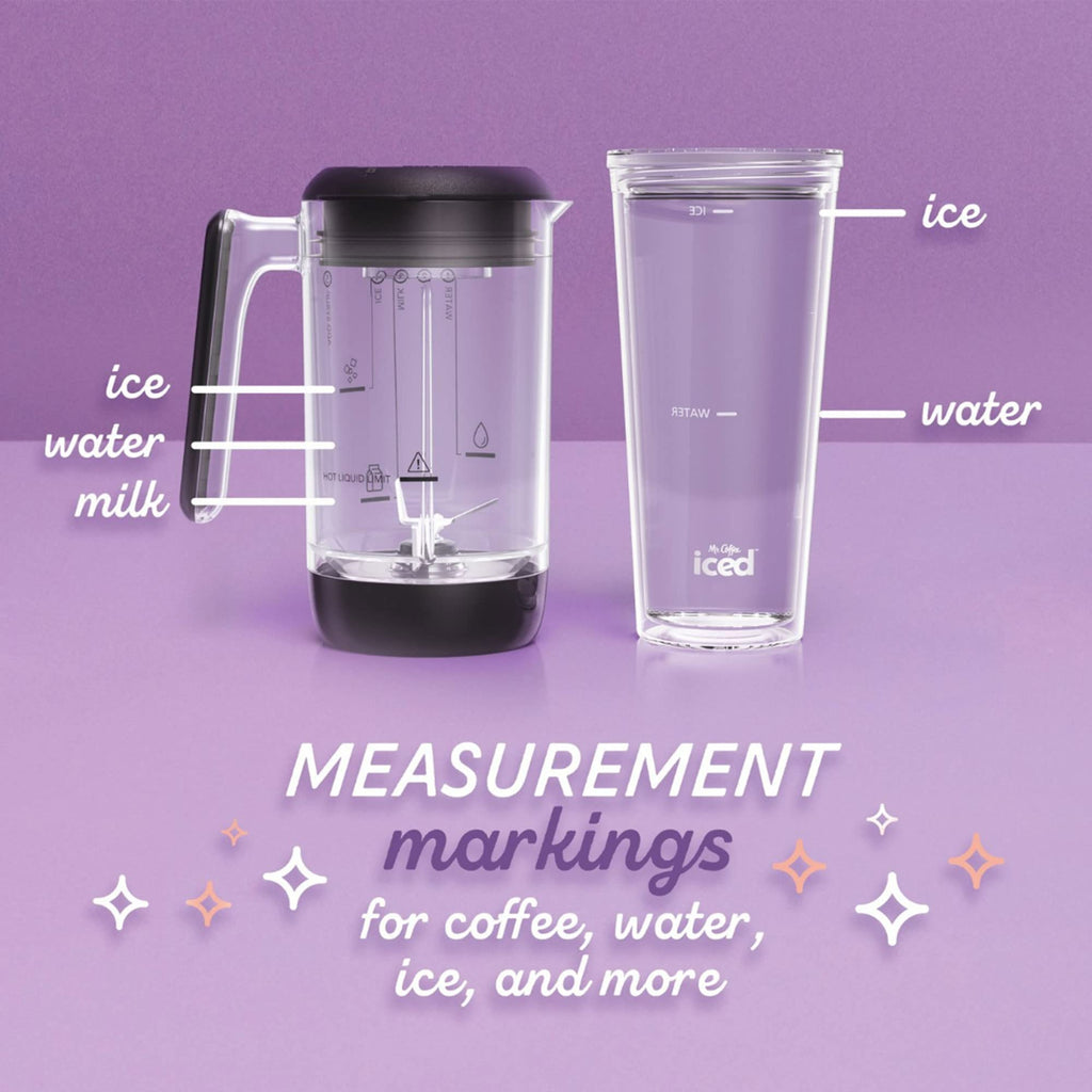 3-in-1 Single-Serve Iced and Hot Coffee/Tea Maker with Blender, Black R9318