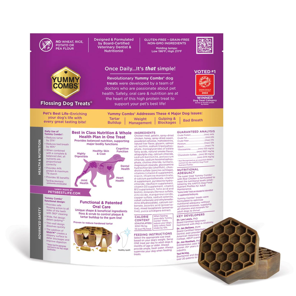 Chicken Dental Dog Treats 36oz 27 Count C974
