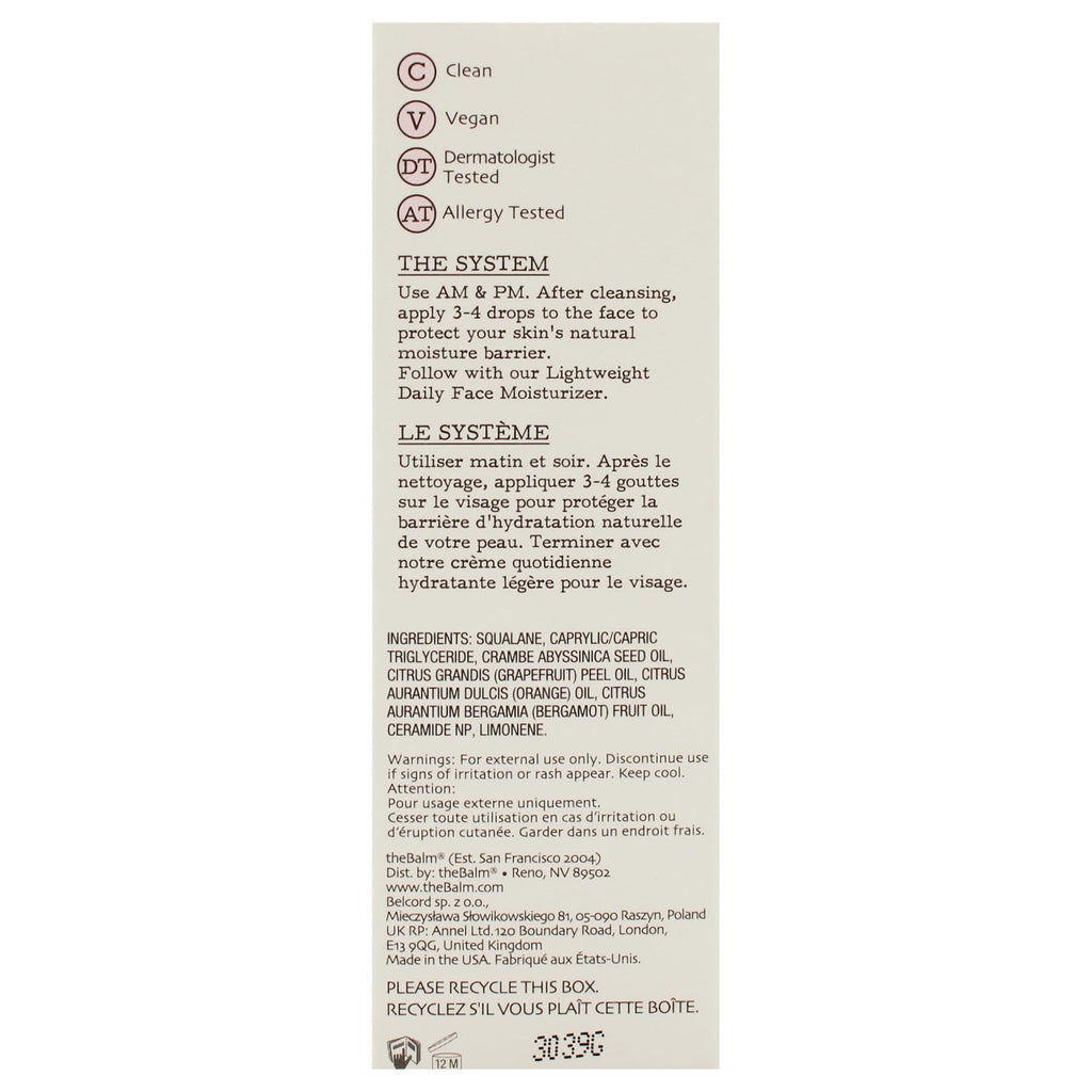 Face Oil 1 oz N1727