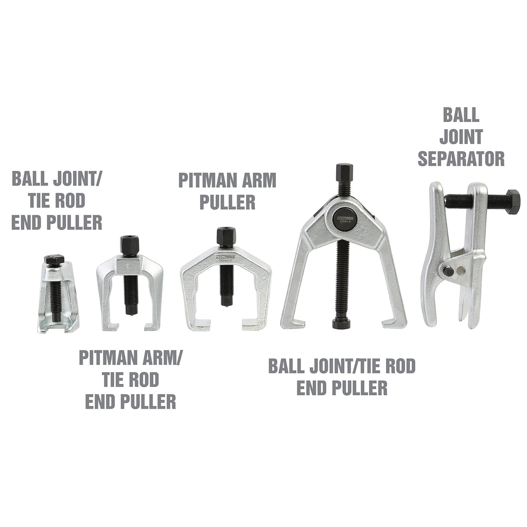 5-Pc Pitman Arm Puller & Ball Joint Separator with Case I8621