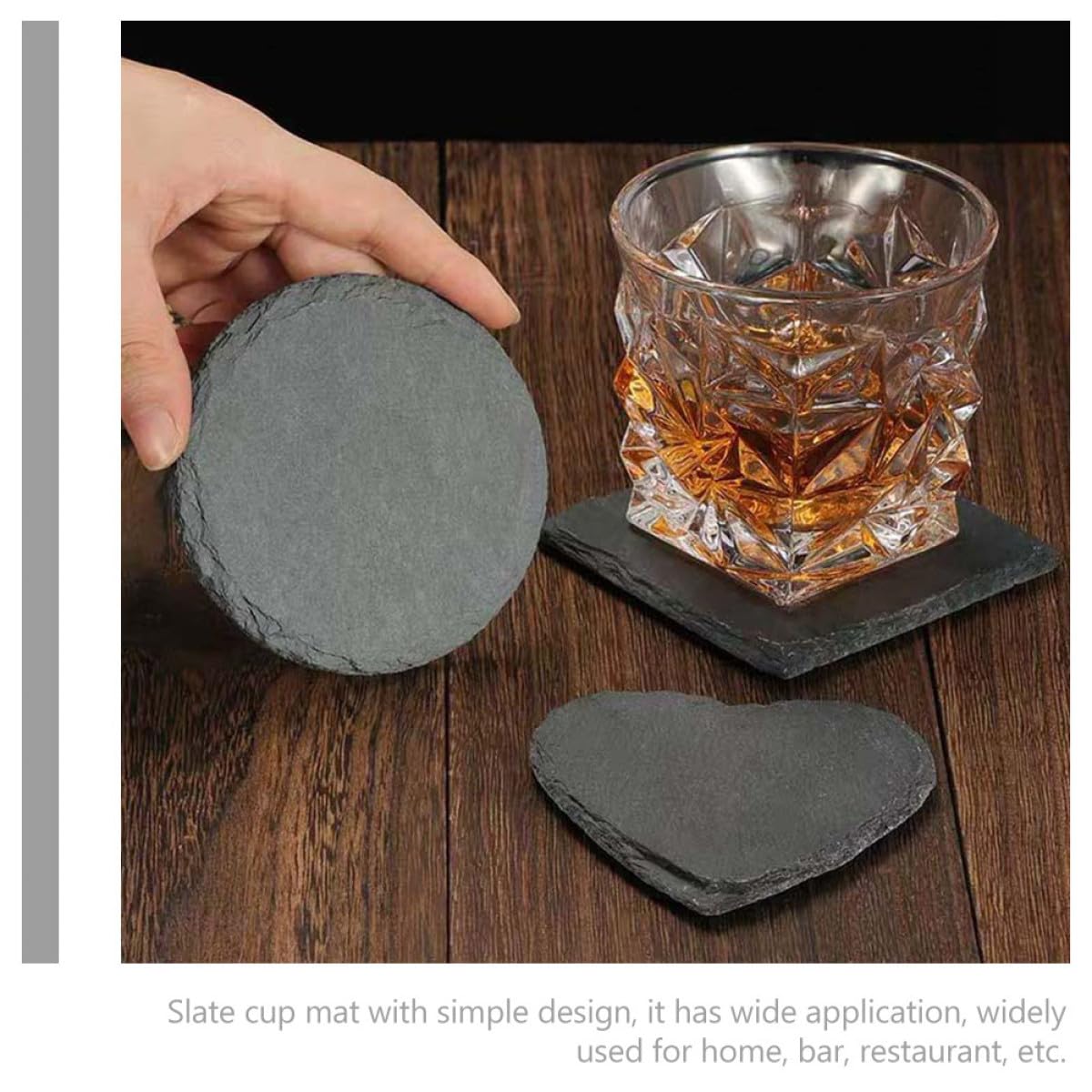 Natural Rock Coaster Set F653