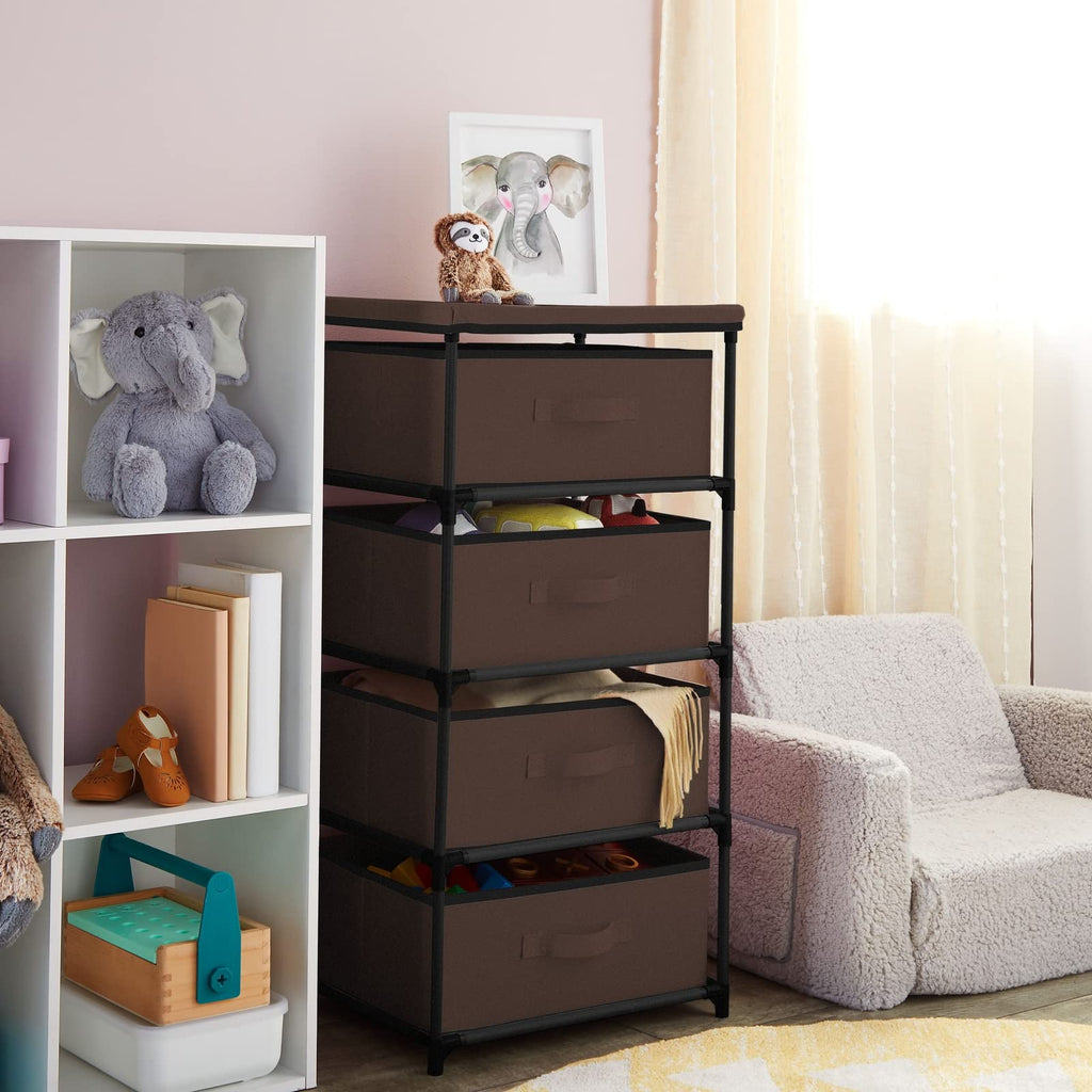 4 Tier Fabric Drawer Organizer G427