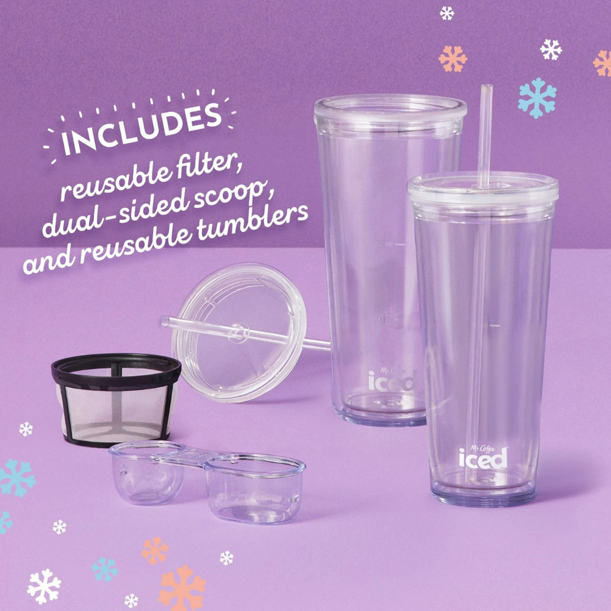 3-in-1 Single-Serve Iced and Hot Coffee/Tea Maker with Blender, Black R9318