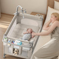 Baby Bassinet, Pack and Play, Bedside Crib Sleeper, Diaper Changer P56953