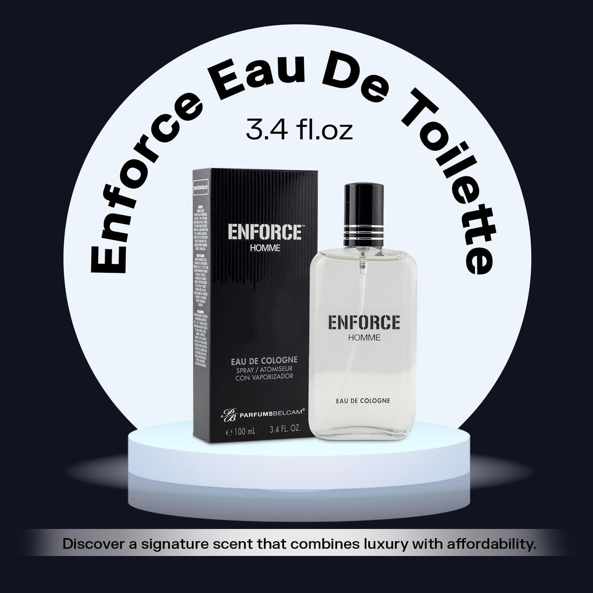 Eau de Toilette Spray Woody Sandalwood Citrus Musk 3.4 Fl Oz M683416