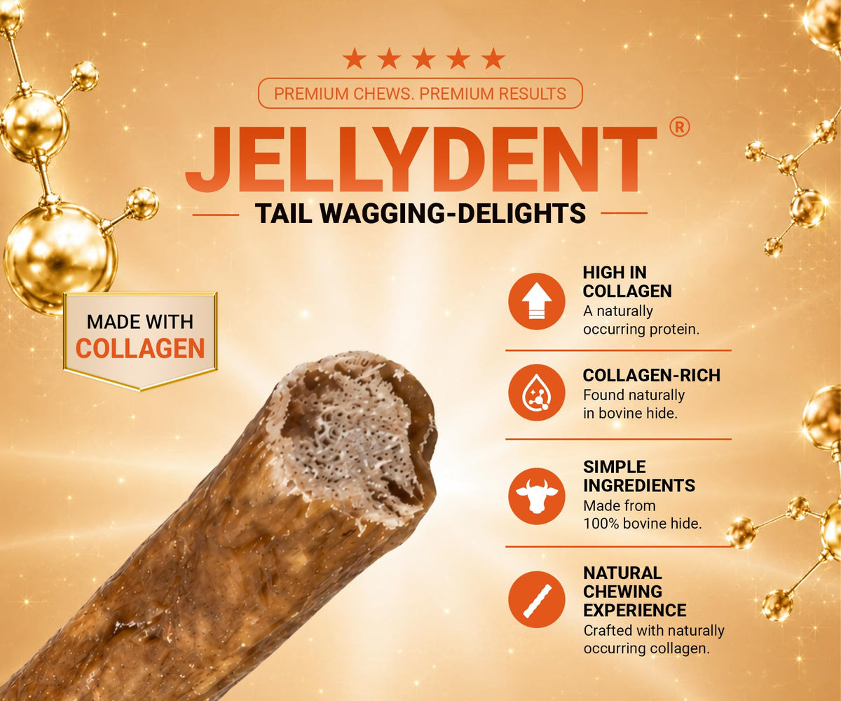 Single Ingredient Beef Collagen Dog Dental Chews 10 Count G697444