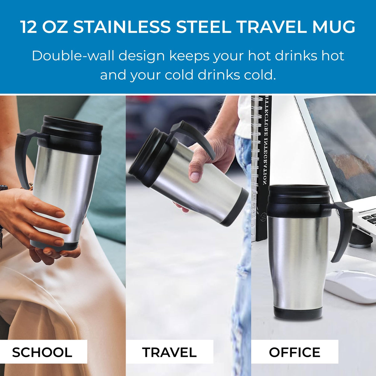 Single Serve Coffee Maker 6–12 Oz Black F1028