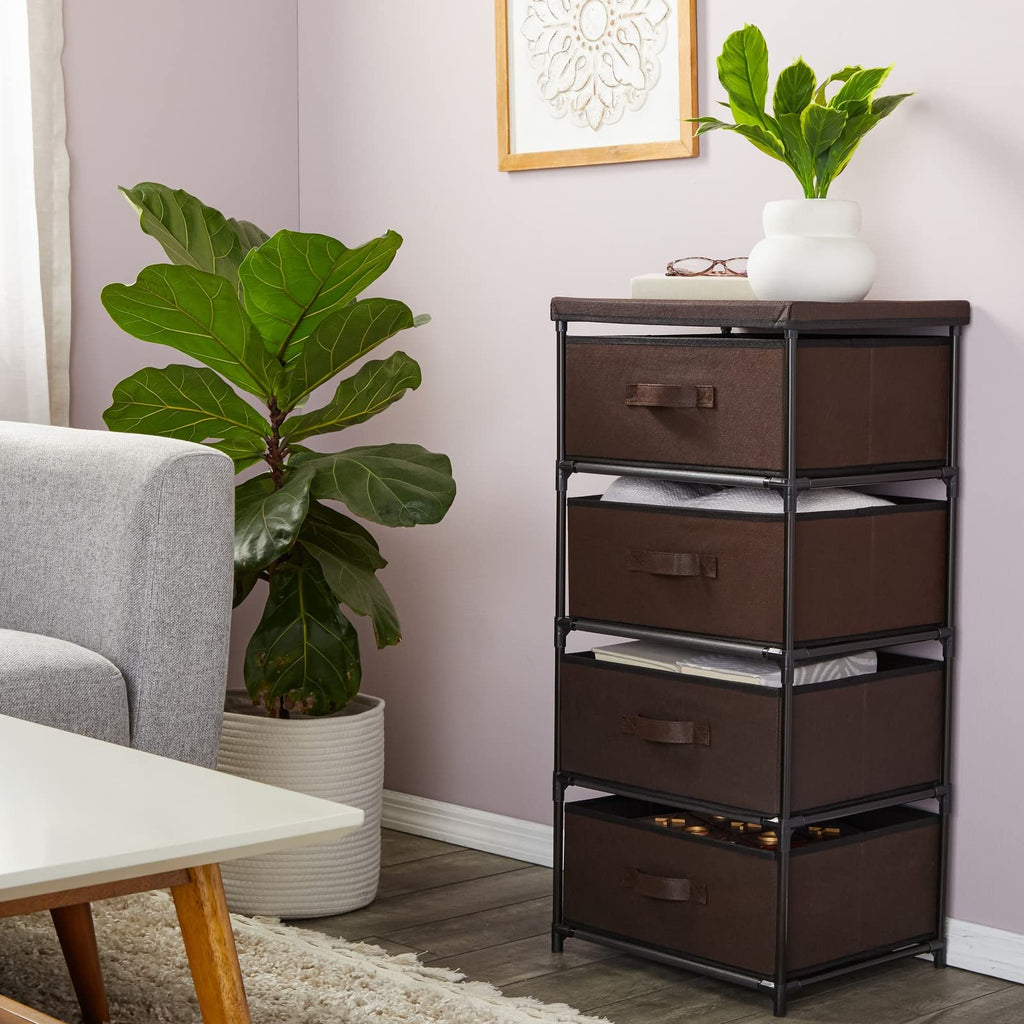 4 Tier Fabric Drawer Organizer G427