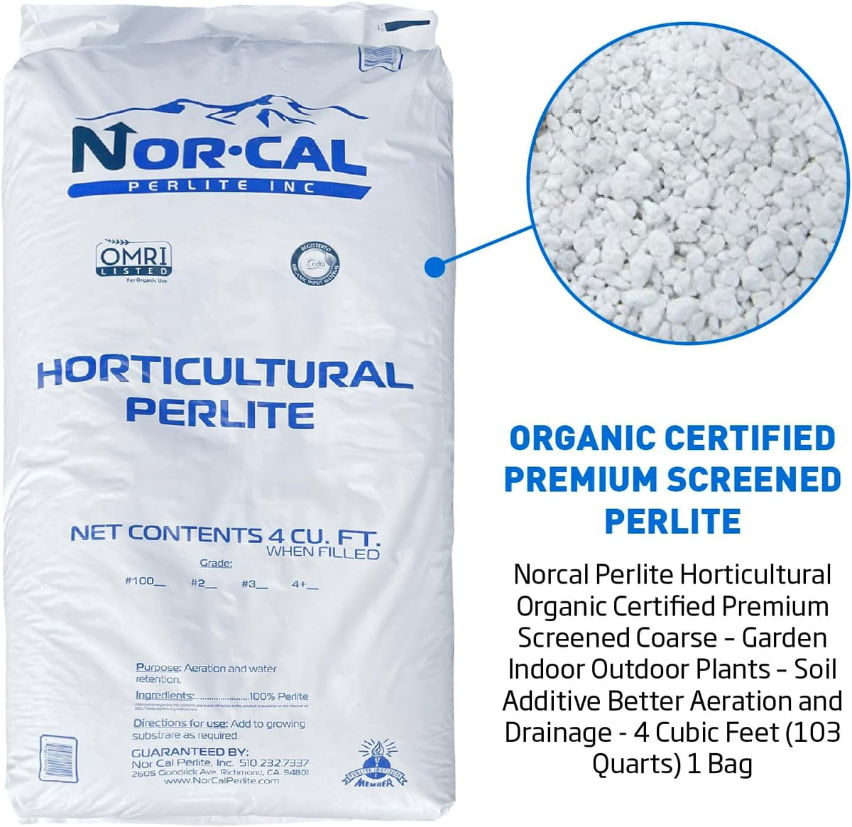 Perlite 4 Cubic Feet 1 Bag Y419302