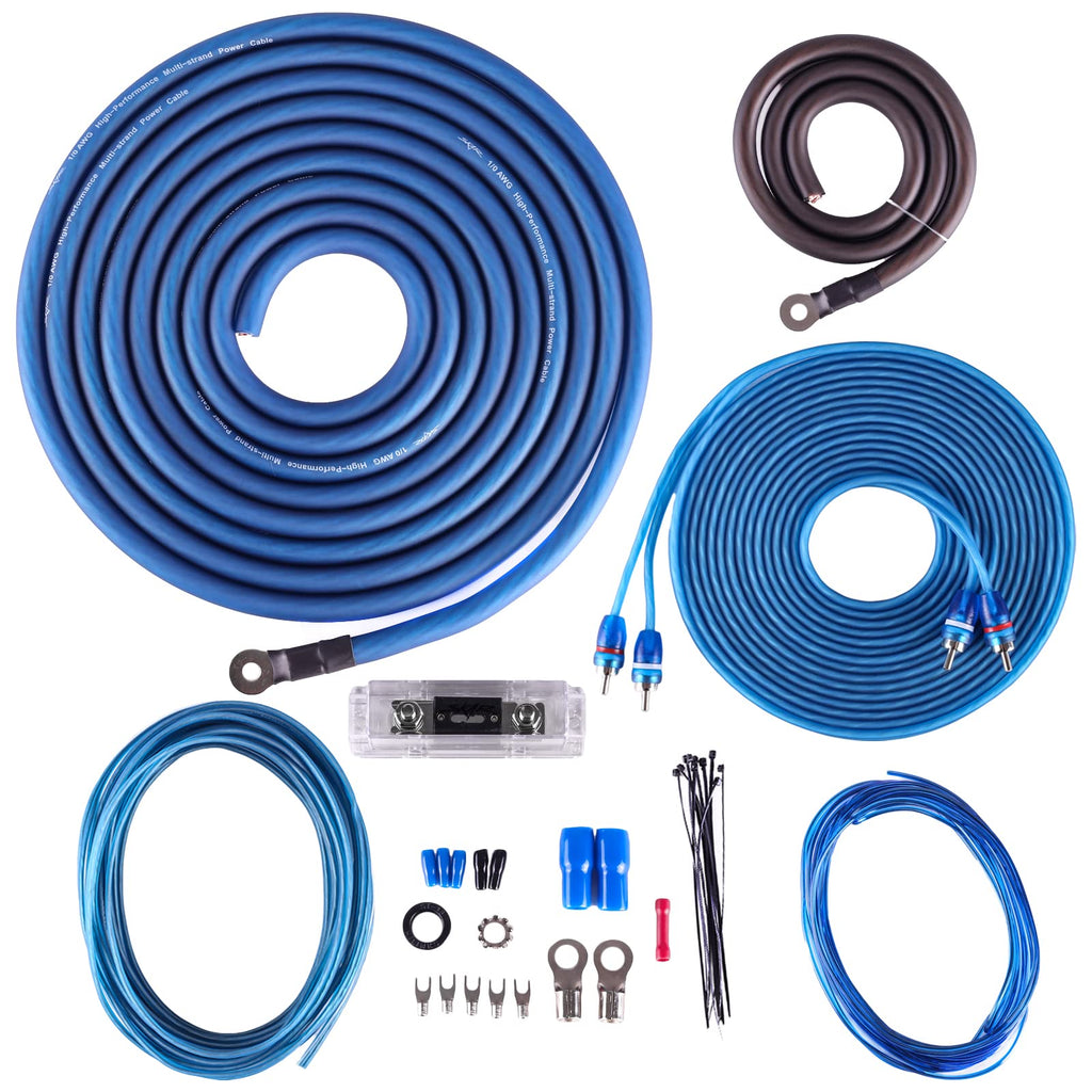 1/0 Gauge CCA Amplifier Installation Wiring Kit Y737