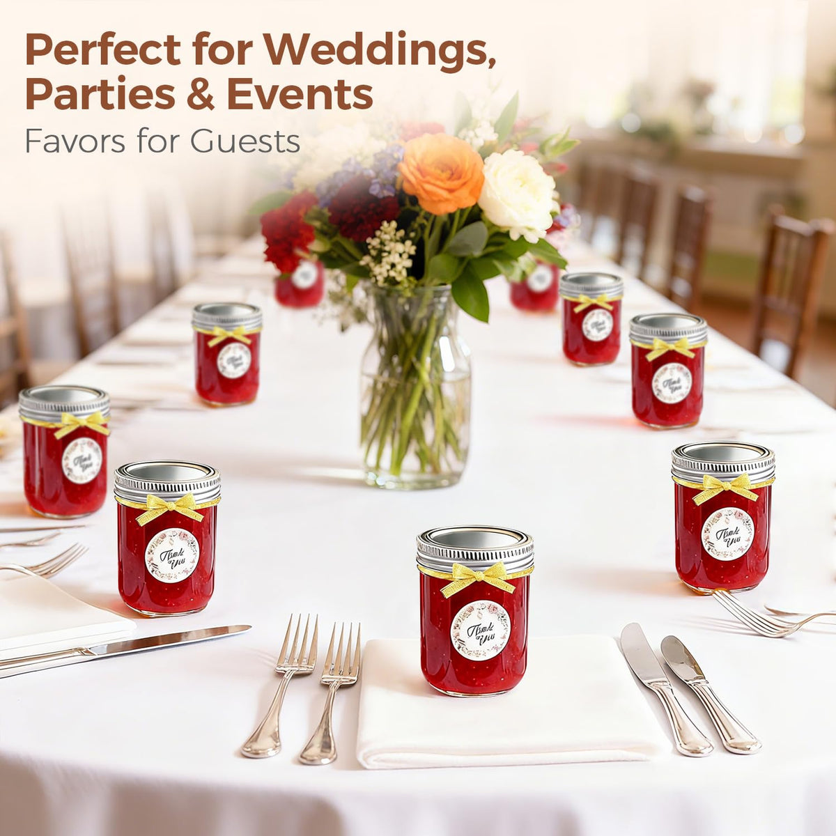 16 oz Wide Mouth Mason Jars 4 Pack C186424