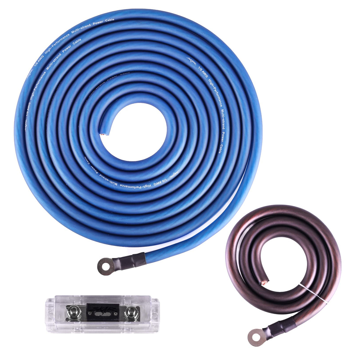 1/0 Gauge CCA Amplifier Installation Wiring Kit Y737