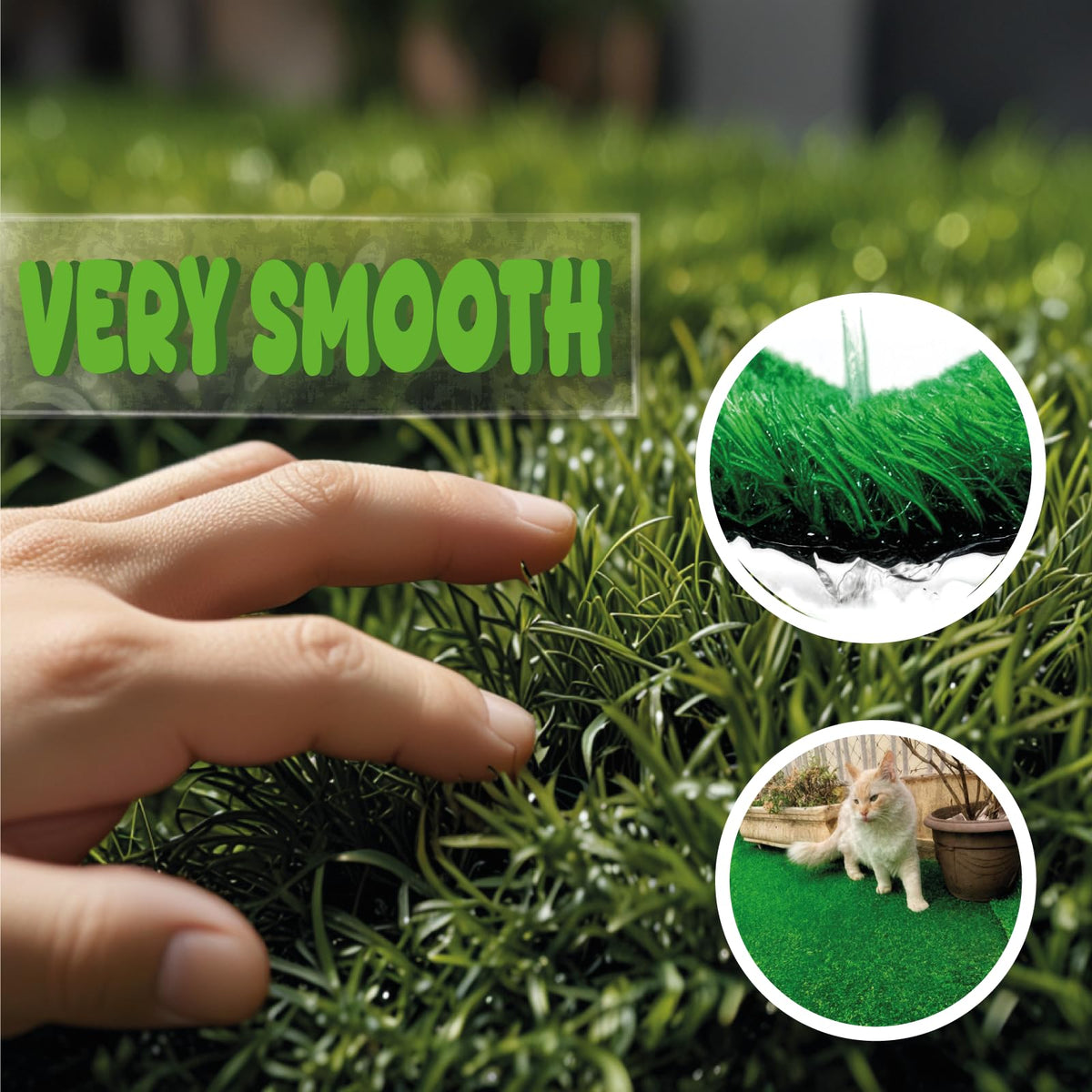 2-Pack Artificial Grass Potty Pad 20x25 Inch K806