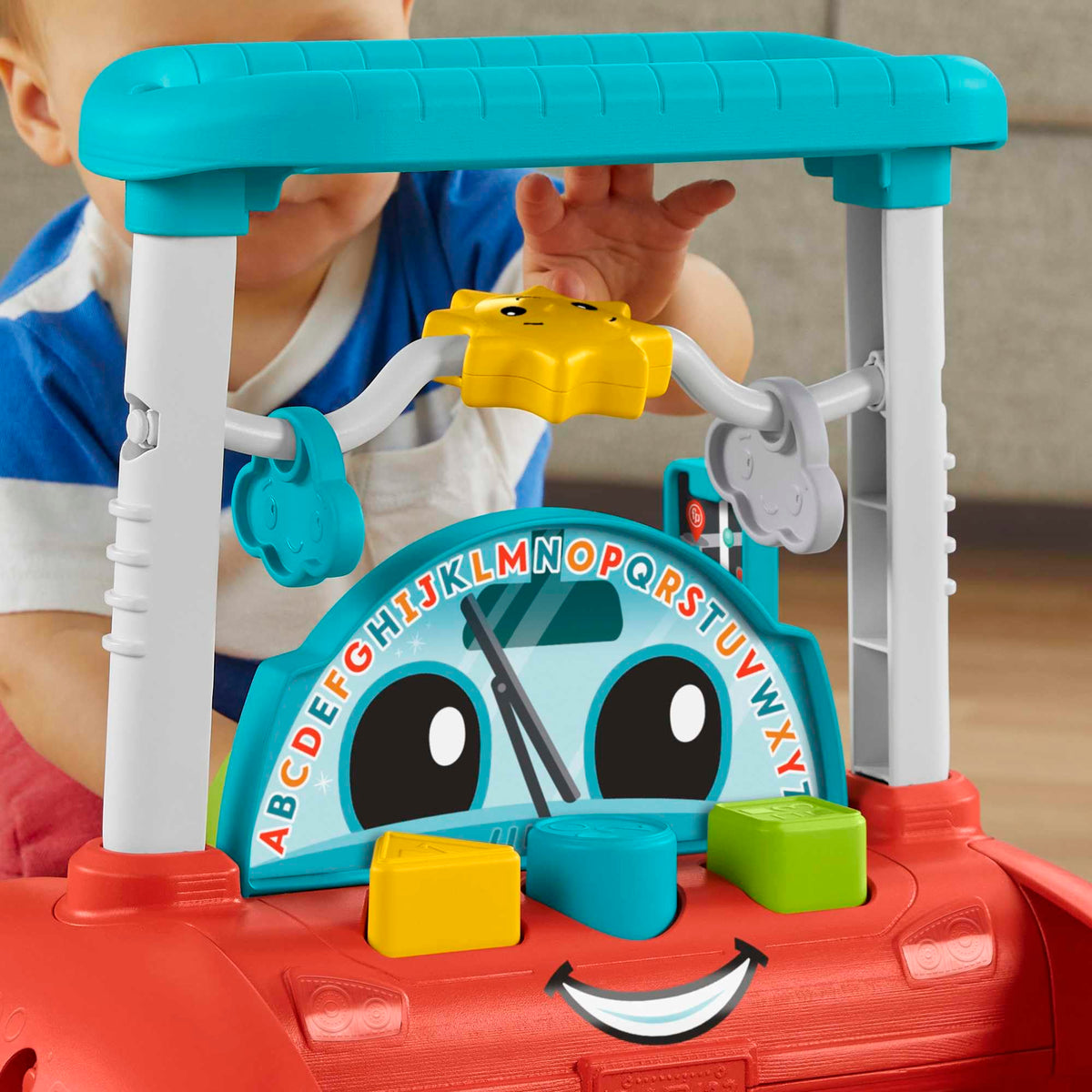 2-Sided Steady Speed Baby Walker with Learning Songs and Sounds N313489