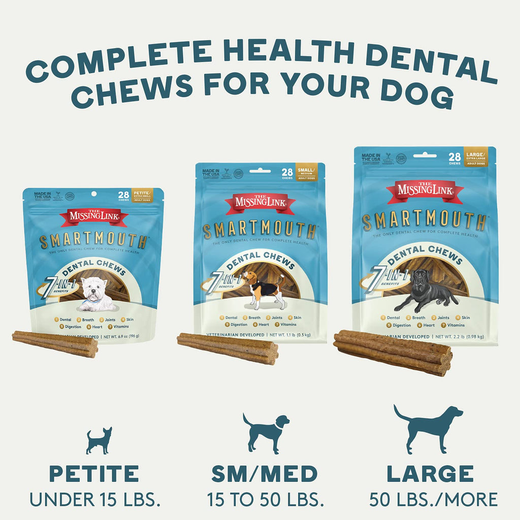 Vet Developed Dental Chew Treats 28 Ct X111