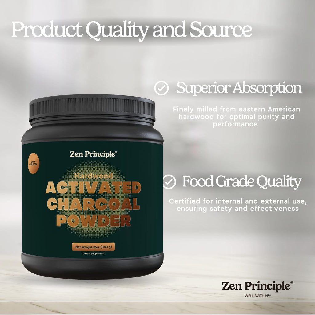 Activated Charcoal Powder 12 oz O798