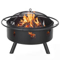 32" Round Wood Burning Fire Pit O9096