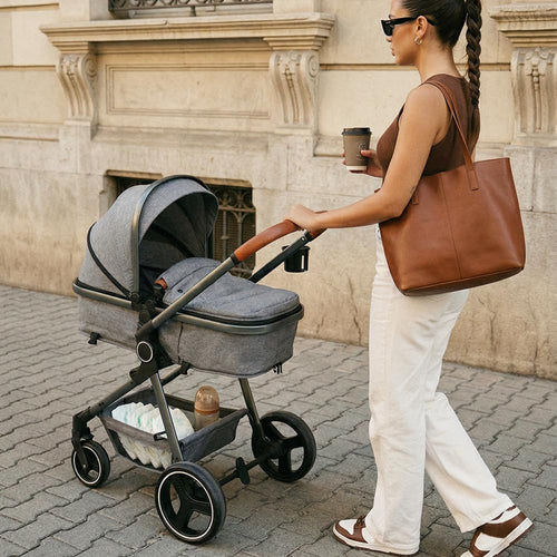 2 in 1 Convertible Baby Stroller with Reversible Seat J884283