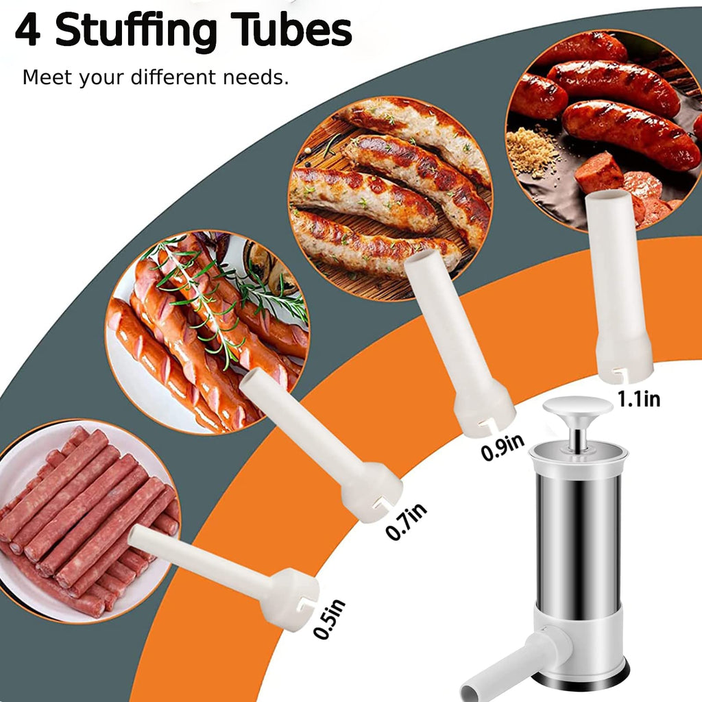 Sausage Stuffer Machine with 4 Stuffing Tubes D650990