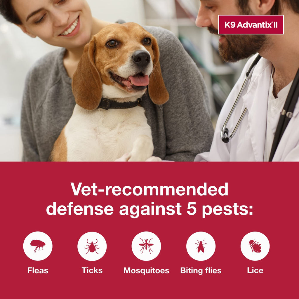 Flea, Tick & Mosquito Treatment & Prevention for Dogs 4-10 lbs M570