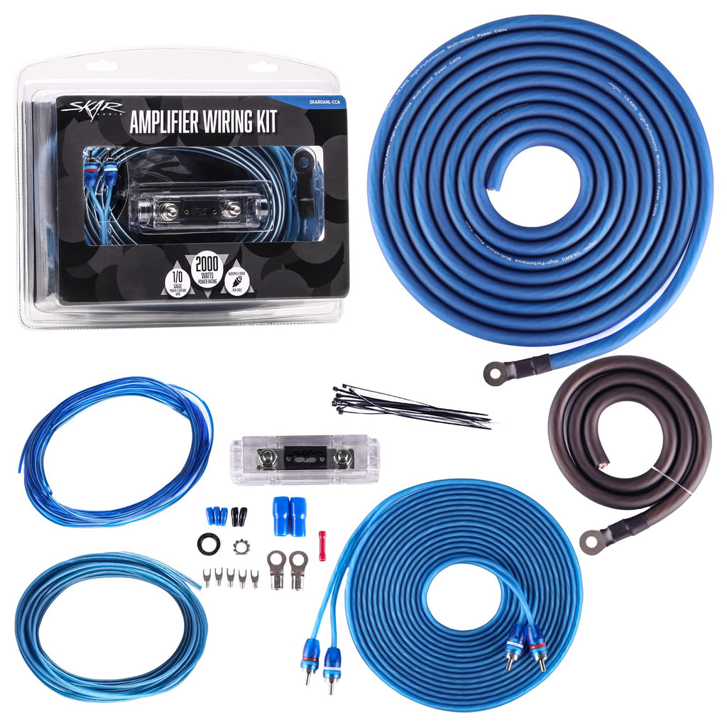 1/0 Gauge CCA Amplifier Installation Wiring Kit Y737