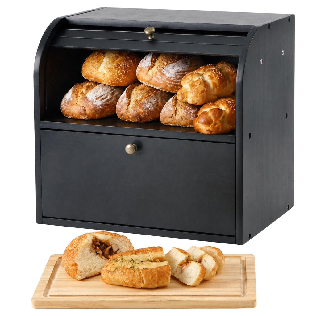 Wooden Bread Box R74066