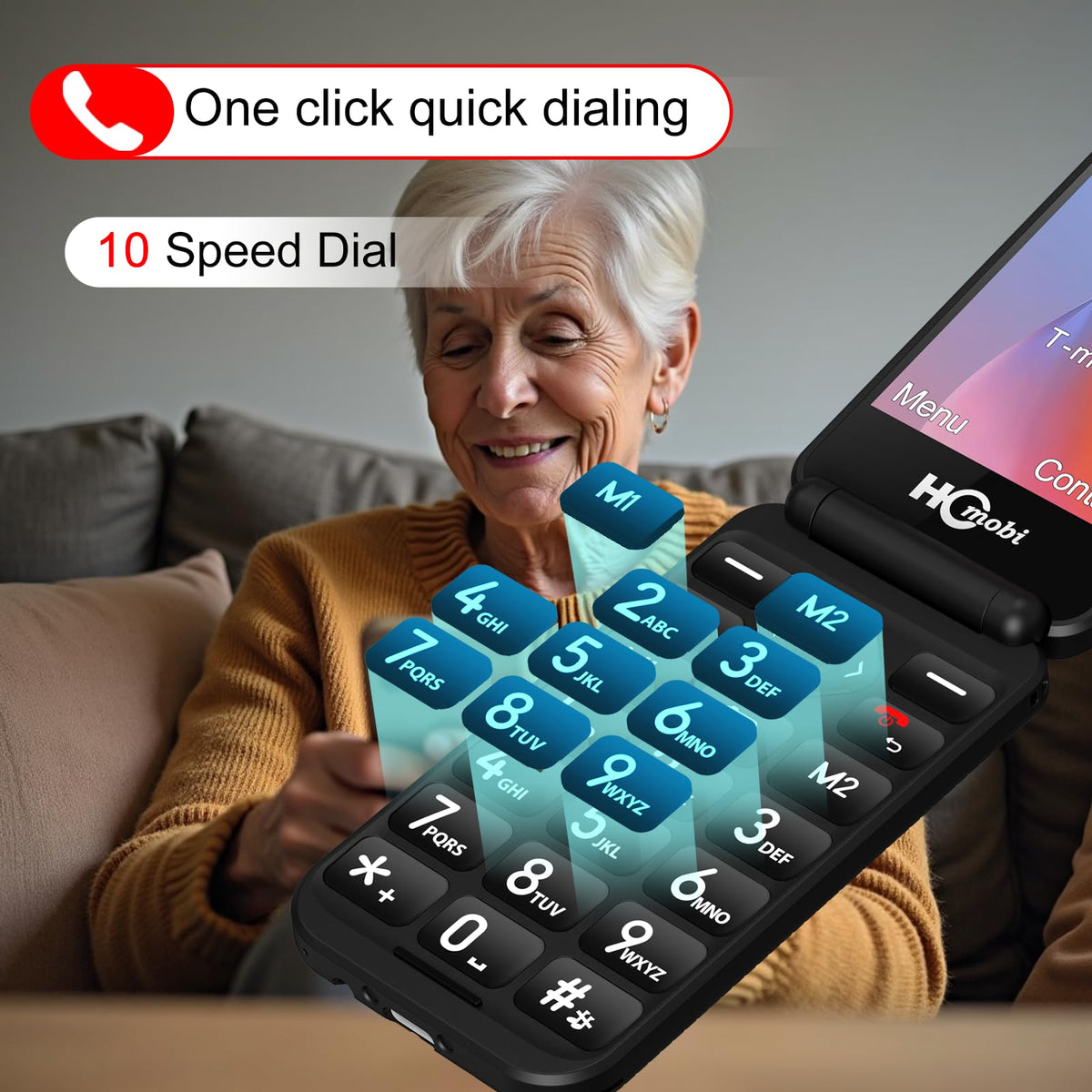 Unlocked Flip Phone Dual Screen S609