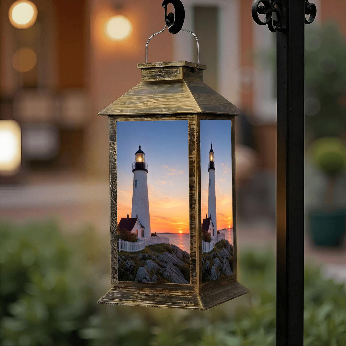 Solar Lantern Outdoor Waterproof LED Hanging Solar Lights B73754