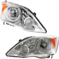 Headlight Left Right Clear Lens S29058