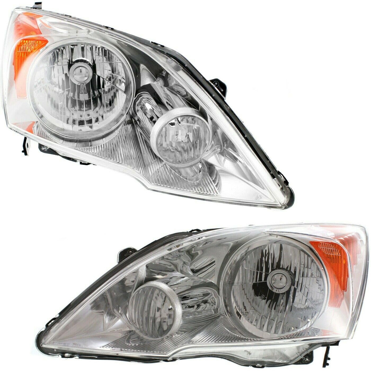 Headlight Left Right Clear Lens S29058
