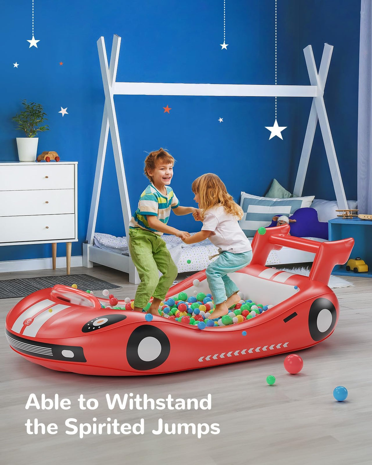 Inflatable Toddler Travel Bed with Electric Pump I3687