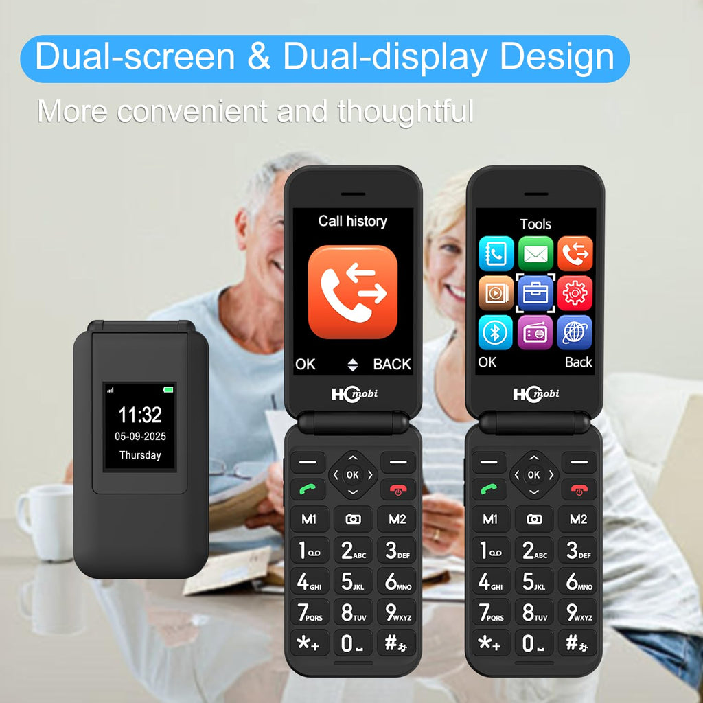 Unlocked Flip Phone Dual Screen S609