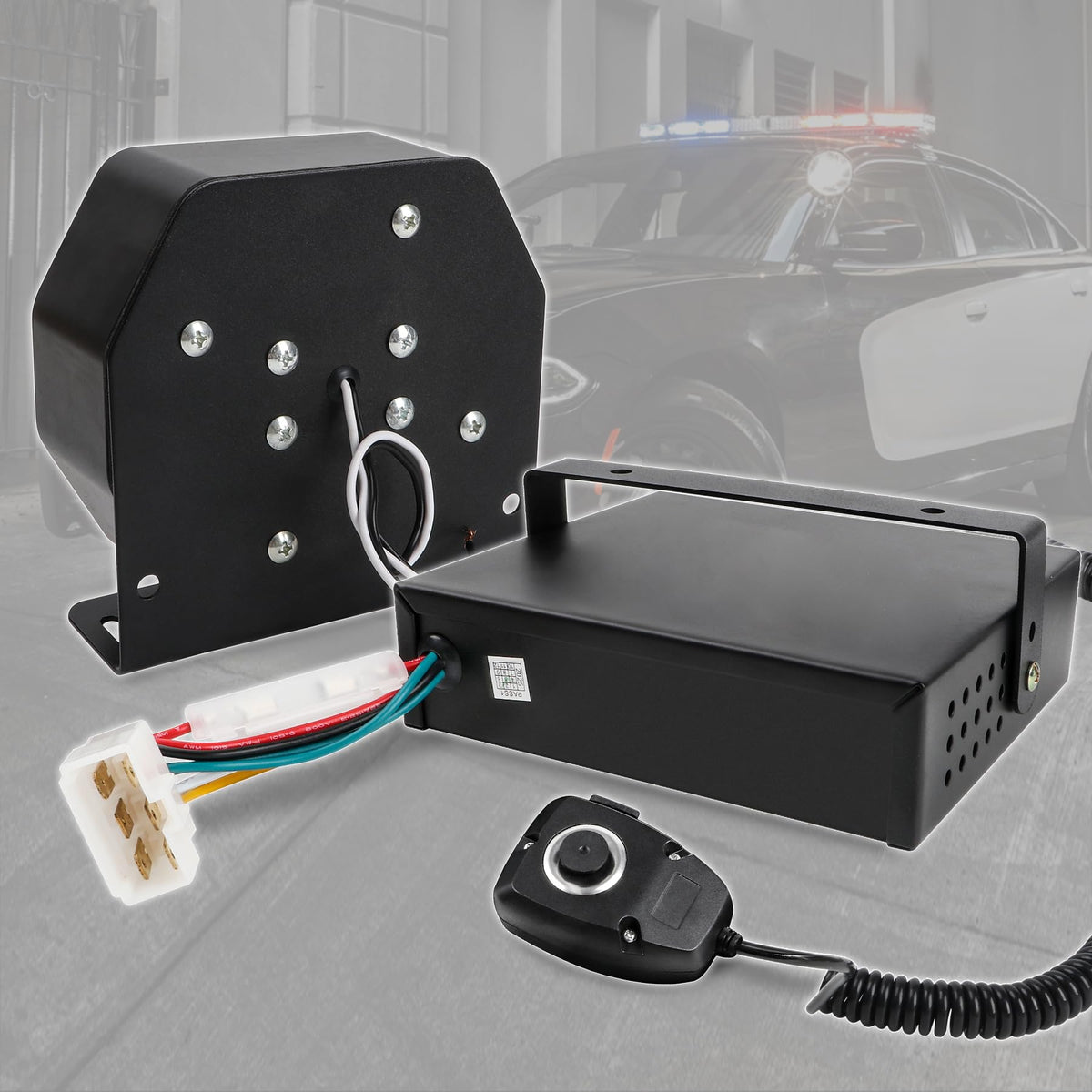 8 Tones Emergency Siren PA System U78621