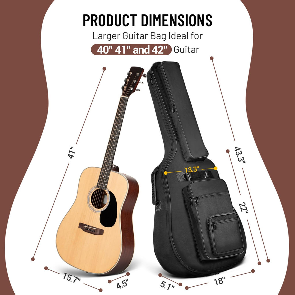 Thick Padding Waterproof Acoustic Guitar Bag 40 41 inch H4412