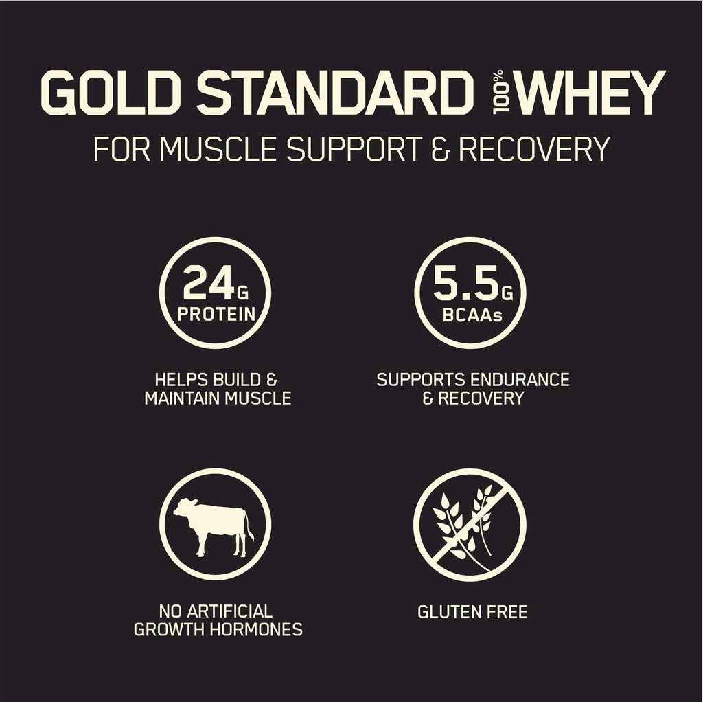 Whey Protein Powder French Vanilla 5 Pound N651162