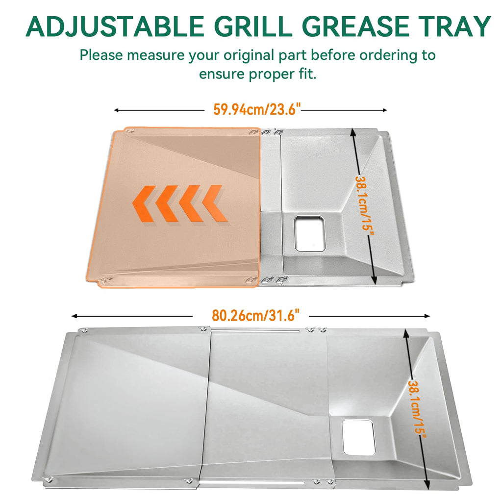 Universal Grease Tray with Catch Pan O37538