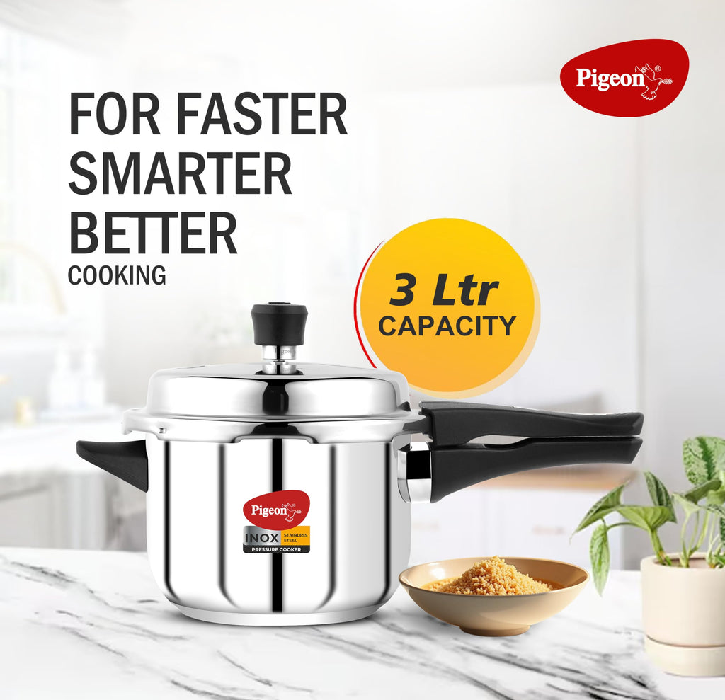 3 Quart Stainless Steel Pressure Cooker R292363